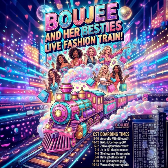 Maurices Other - Boujee and Her Besties Live Train Flyer w/@bethkincaid11